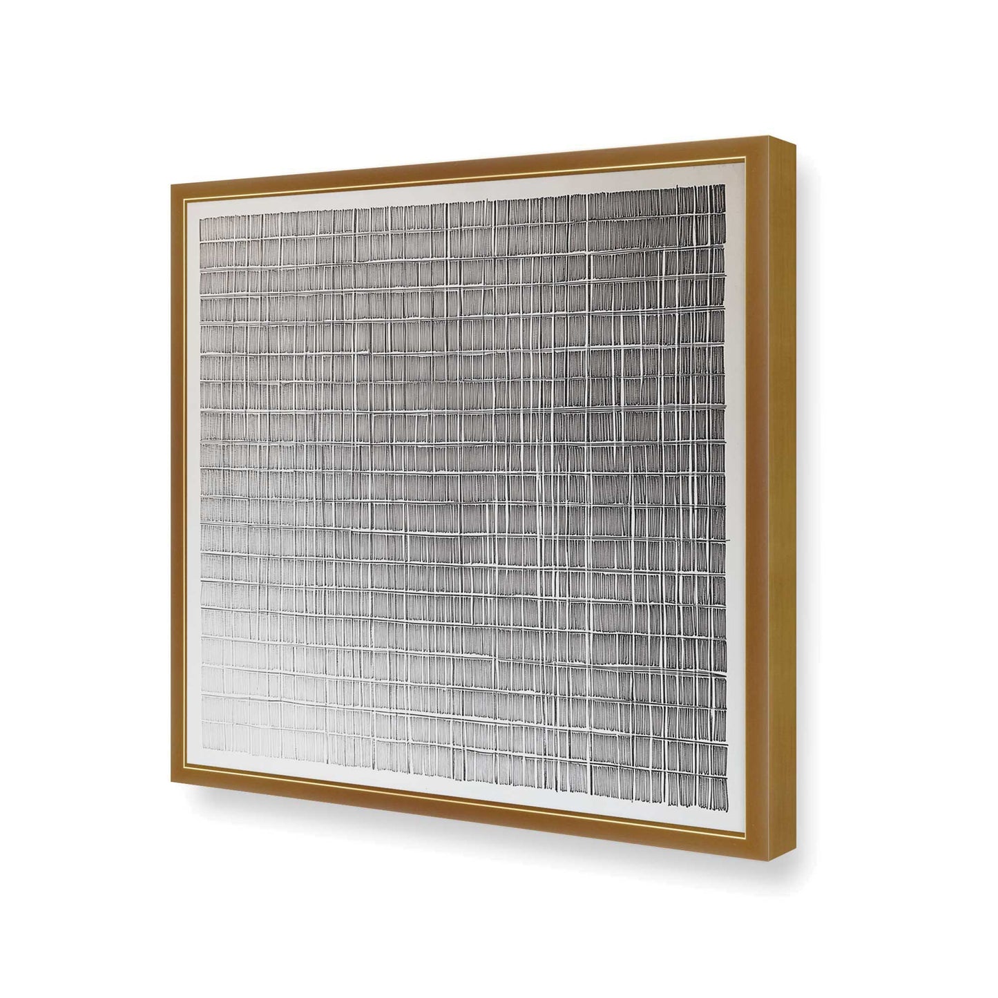 [Color:Polished Gold], Picture of art in a Polished Gold frame of the corner