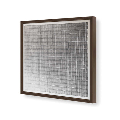 [Color:Espresso], Picture of art in a Espresso frame of the corner