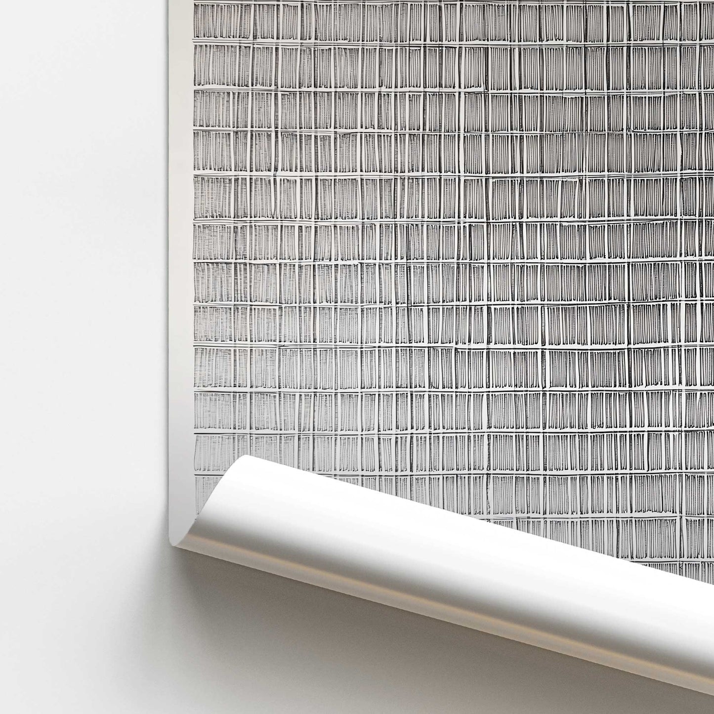 [Color:Rolled Print], Picture of close up of art