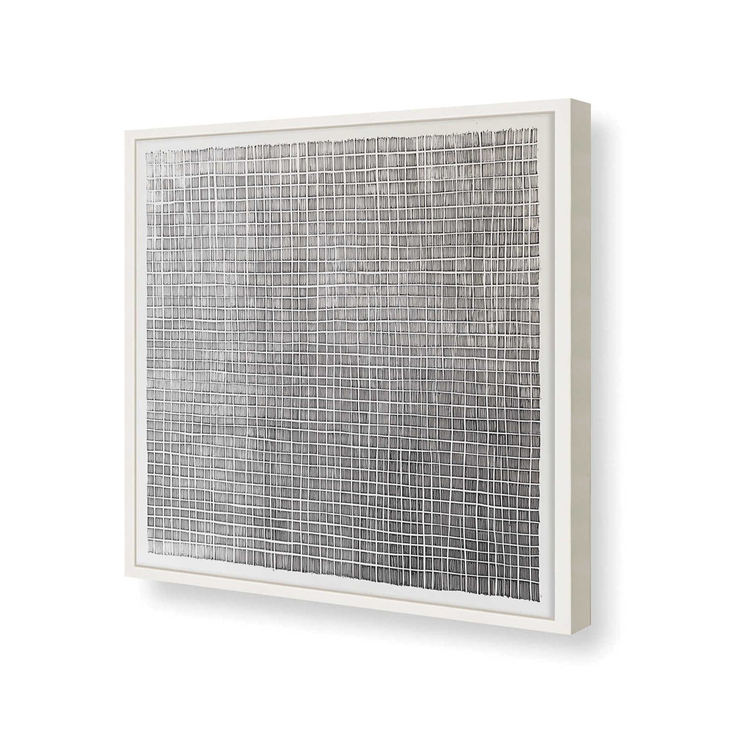 [Color:Opaque White], Picture of art in a Opaque White frame of the corner