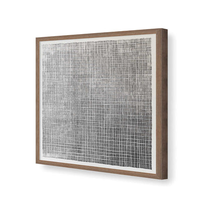 [Color:Walnut], Picture of art in a Walnut frame of the corner