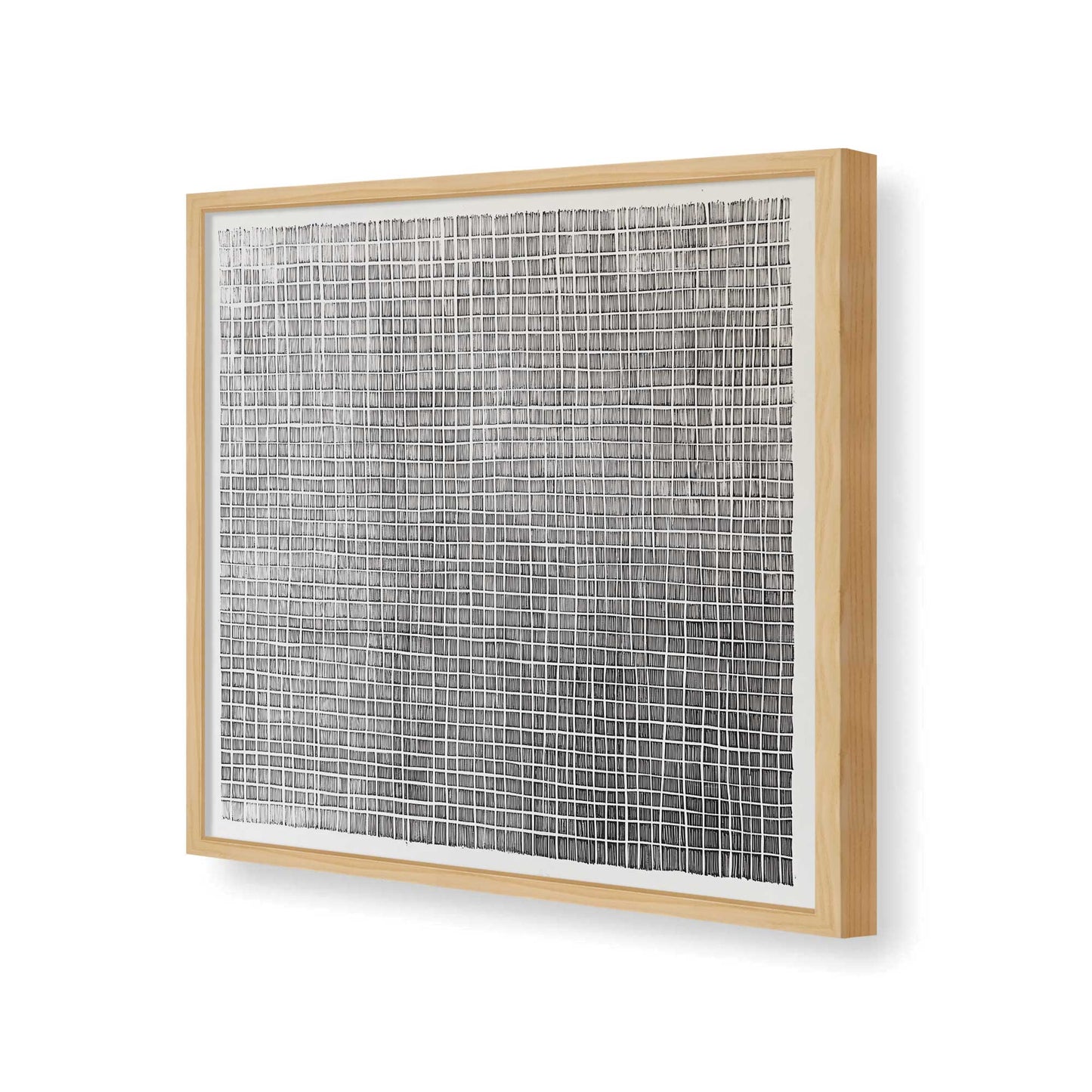 [Color:American Maple], Picture of art in a American Maple frame of the corner