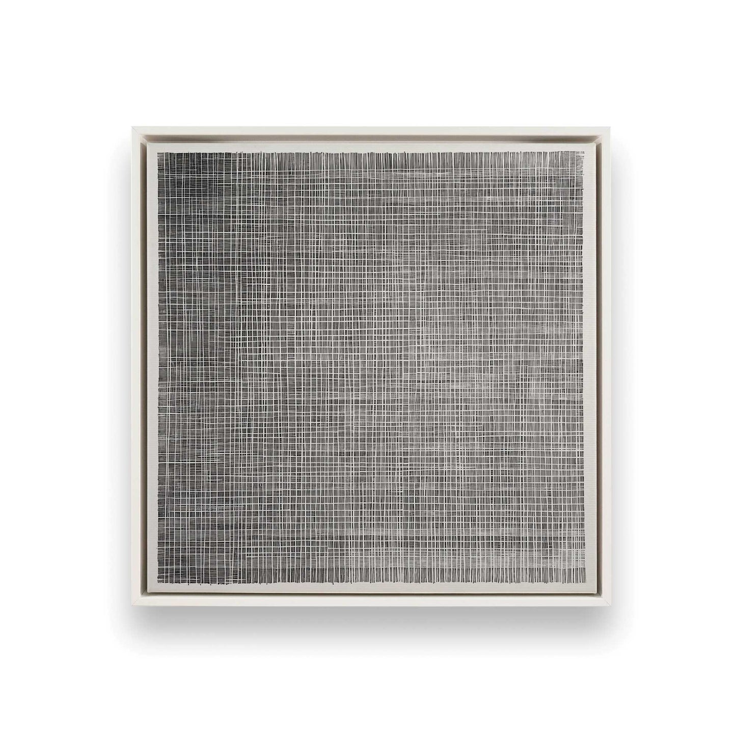 [Color:Opaque White], Picture of art in a White frame