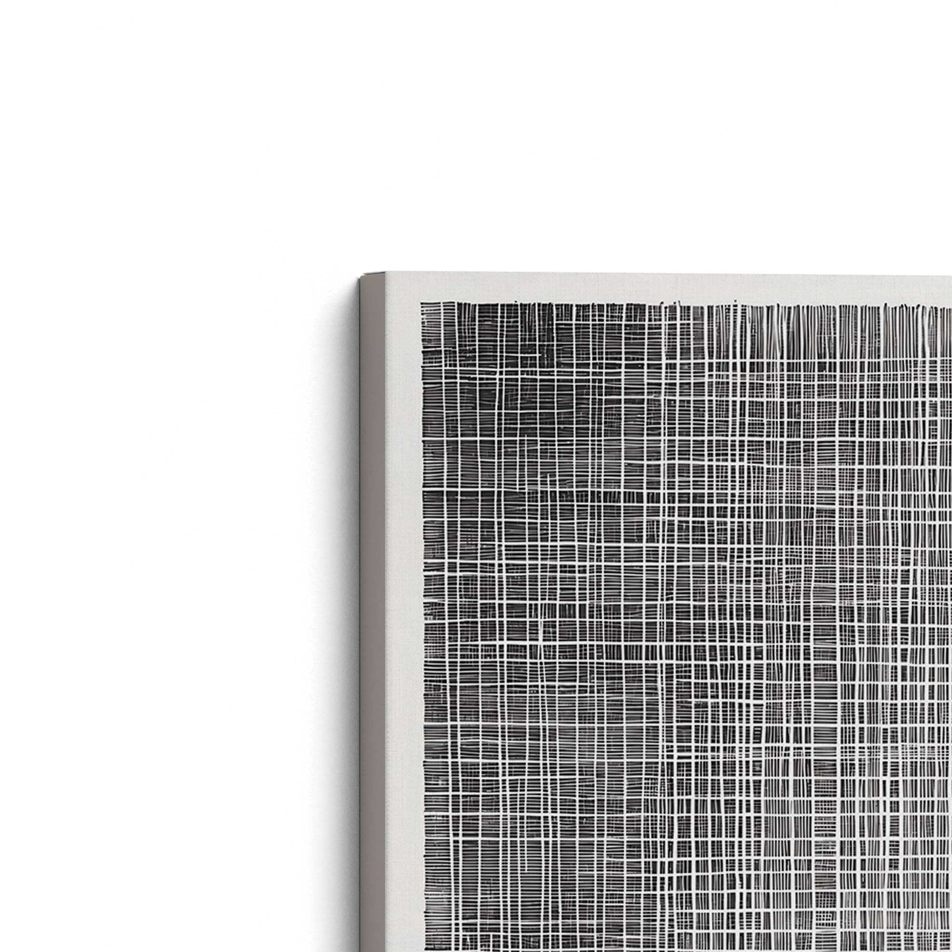 [Color:Stretched Canvas], Picture of the corner of the art