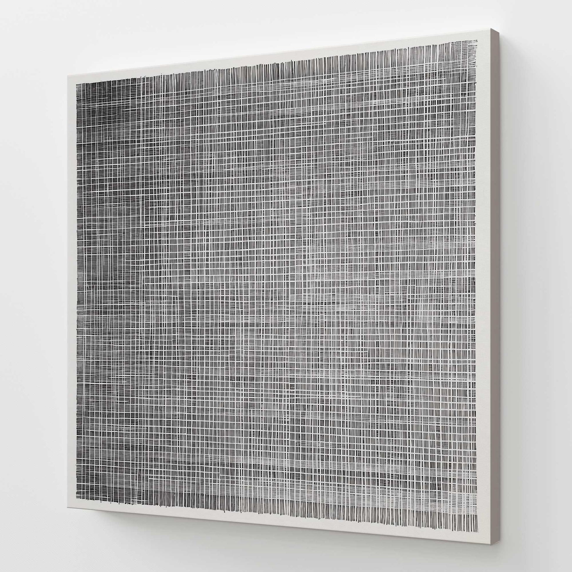 [Color:Stretched Canvas], Picture of art at an angle