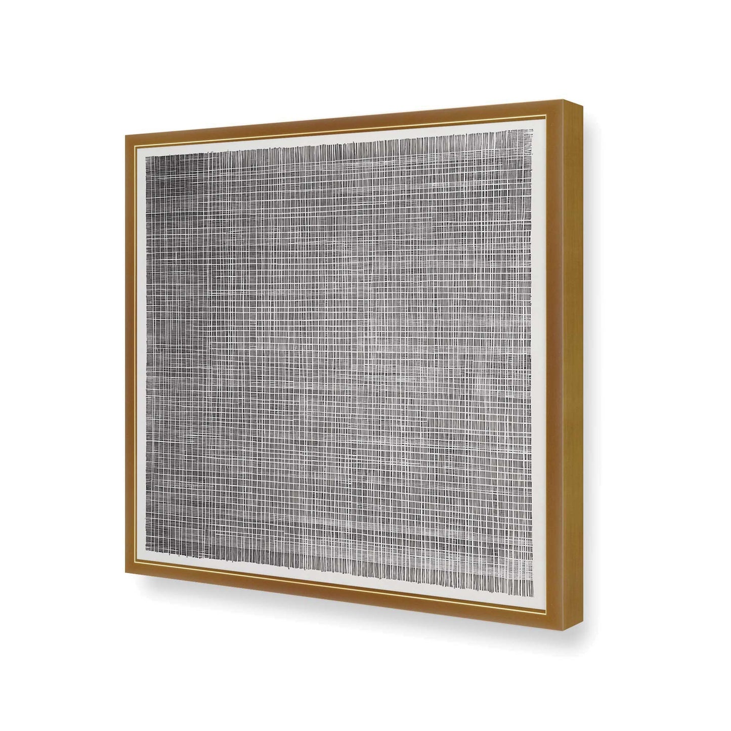 [Color:Polished Gold], Picture of art in a Polished Gold frame of the corner