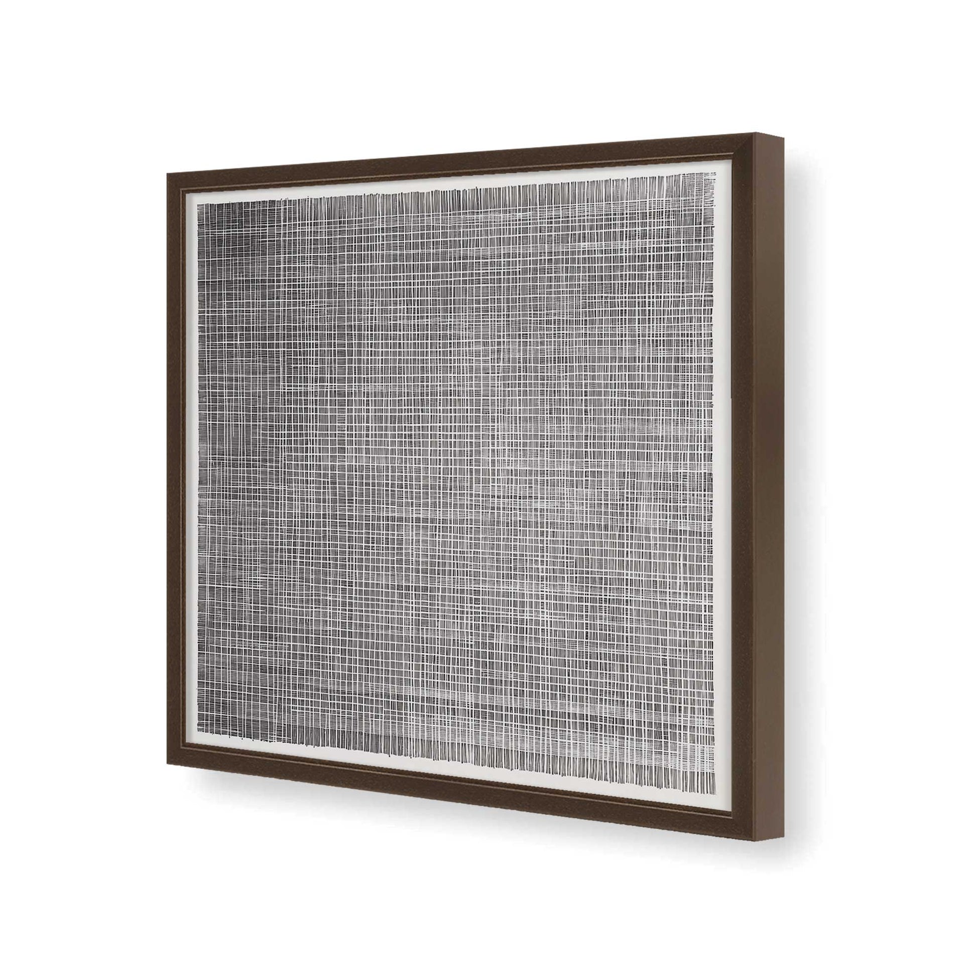 [Color:Espresso], Picture of art in a Espresso frame of the corner
