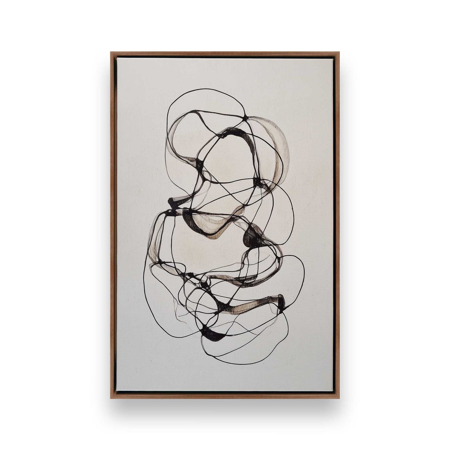 [Color:Walnut], Picture of art in a Walnut frame
