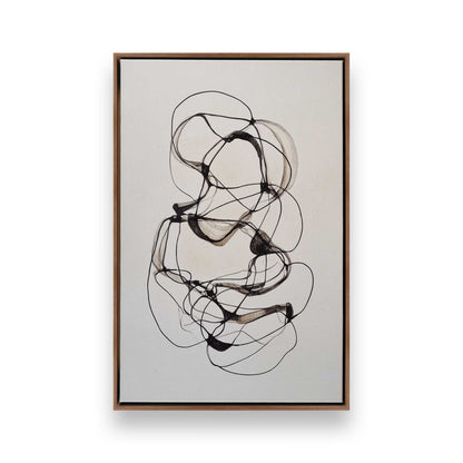 [Color:Walnut], Picture of art in a Walnut frame