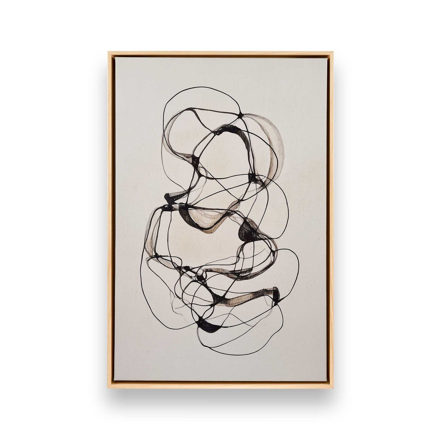 [Color:American Maple], Picture of art in a American Maple frame