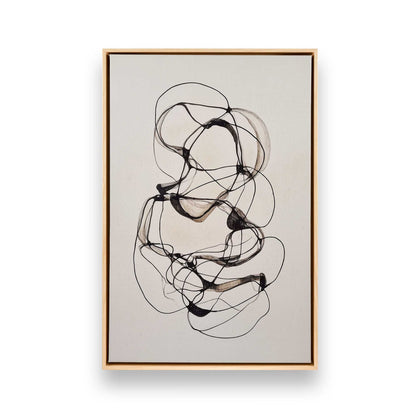 [Color:American Maple], Picture of art in a American Maple frame