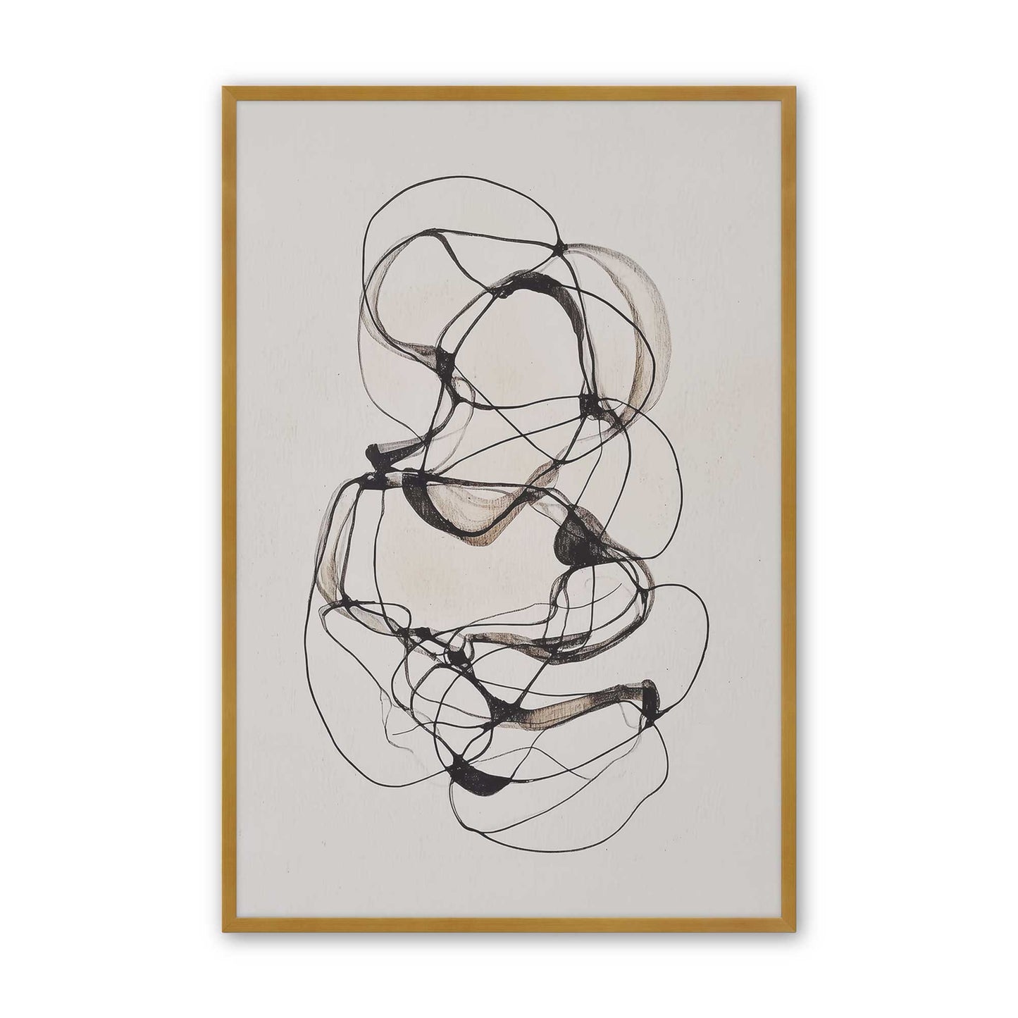 [Color:Polished Gold], Picture of art in a Polished Gold frame
