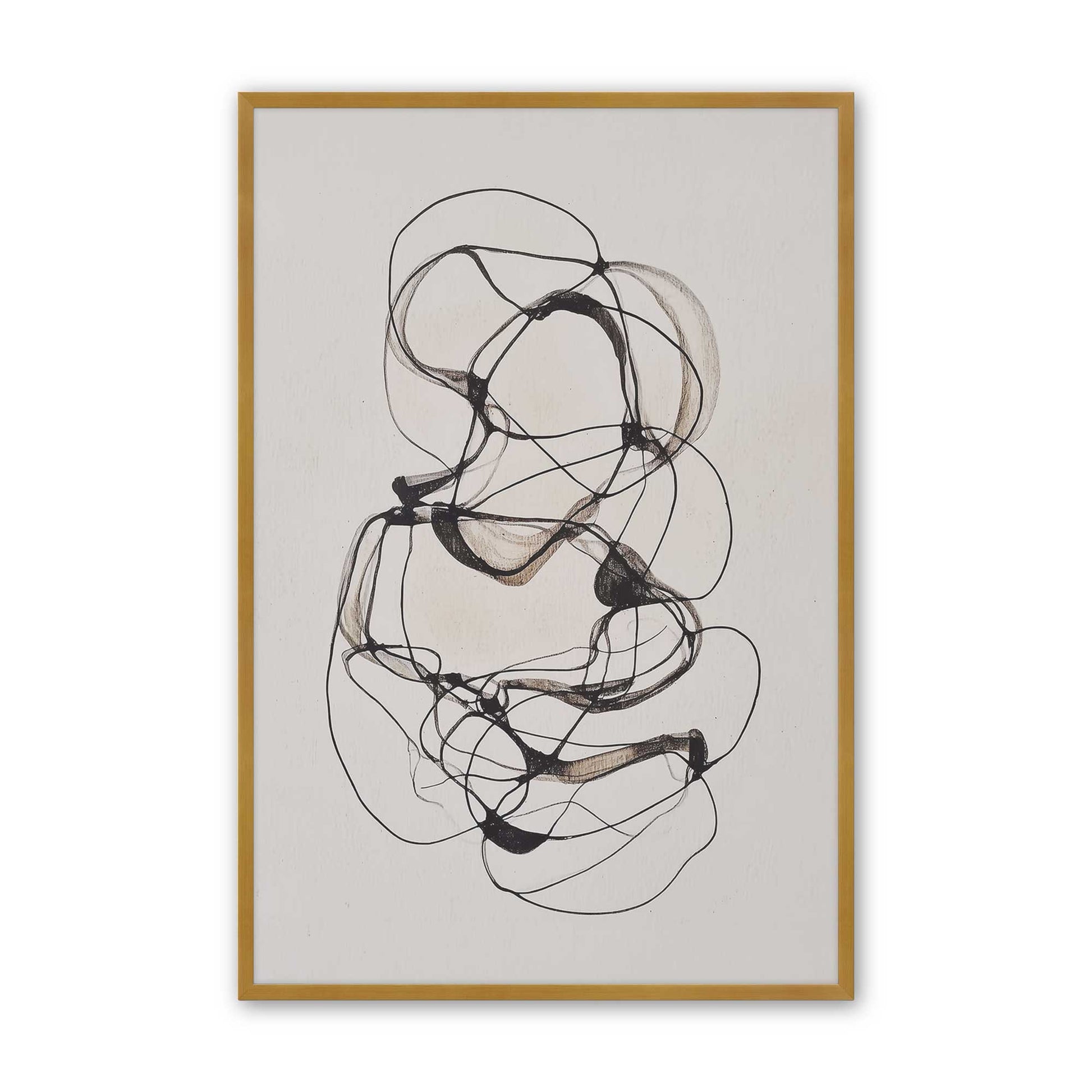 [Color:Polished Gold], Picture of art in a Polished Gold frame