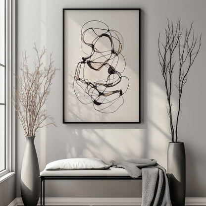 Picture of art in a room