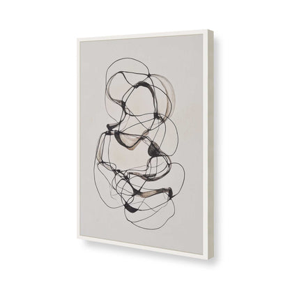 [Color:Opaque White], Picture of art in a Opaque White frame of the corner