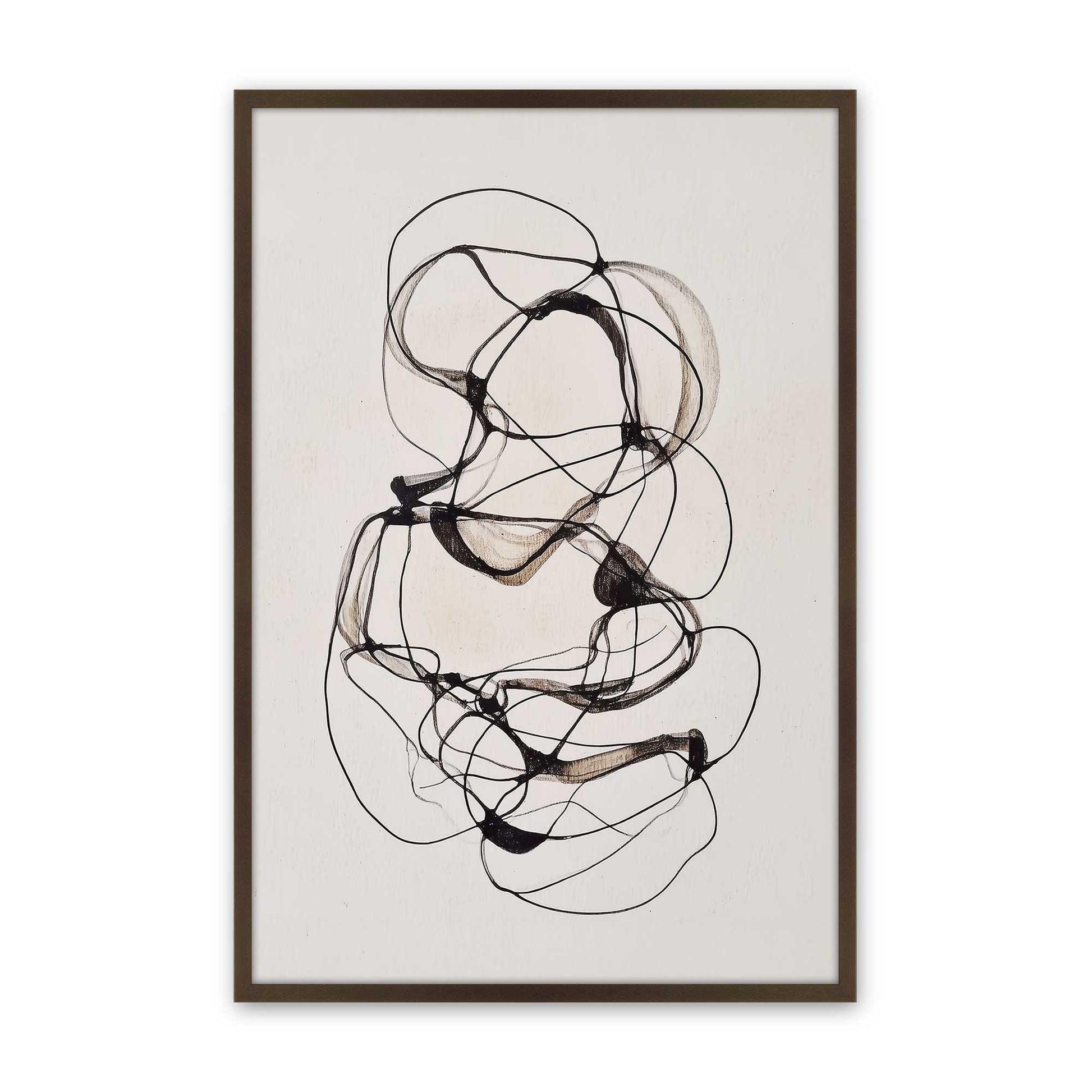 [Color:Belvinder Brown], Picture of art in a Belvinder Brown frame