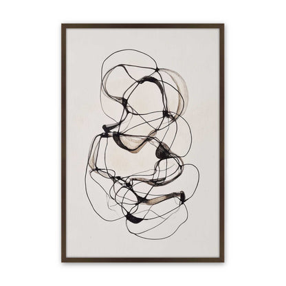 [Color:Brown], Picture of art in a Brown frame