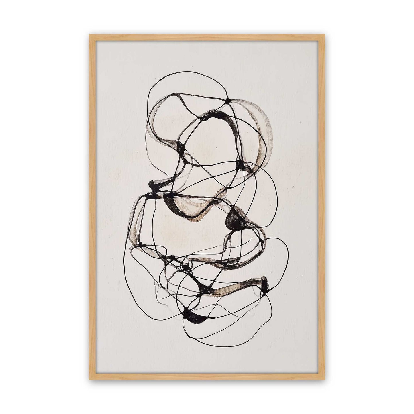 [Color:American Maple], Picture of art in an American Maple frame