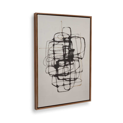 [Color:Walnut], Picture of the corner of the art