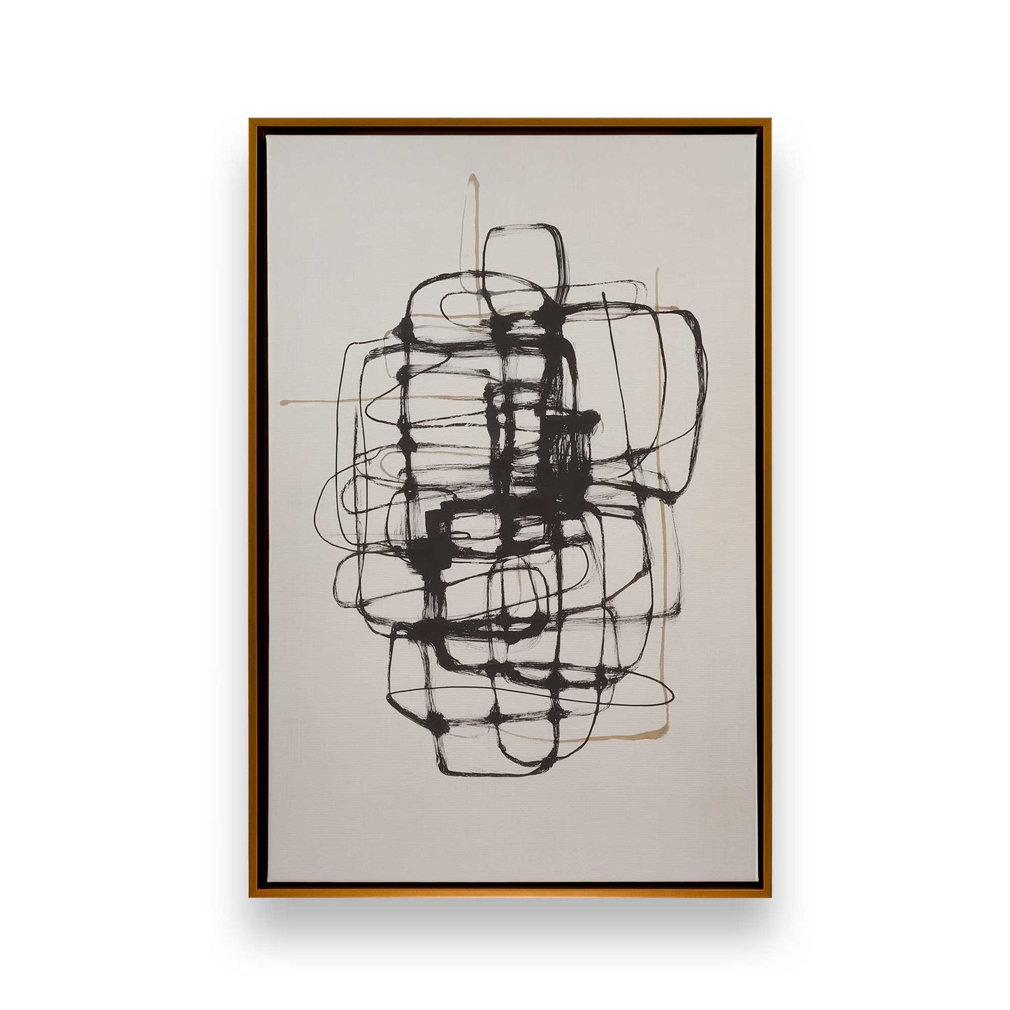 [Color:Polished Gold], Picture of art in a Polished Gold frame