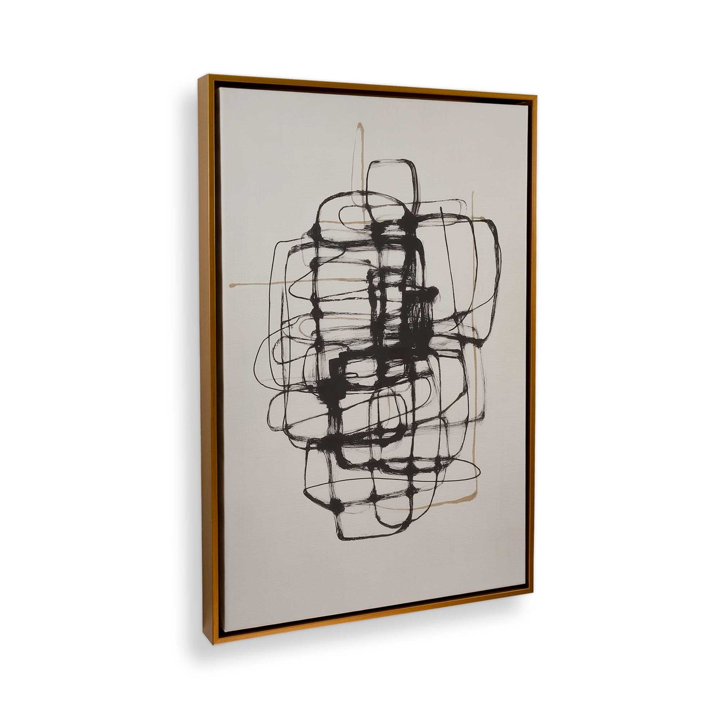 [Color:Polished Gold], Picture of the corner of the art