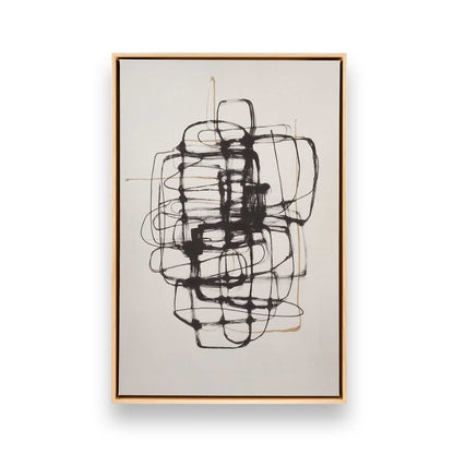 [Color:American Maple], Picture of art in a American Maple frame