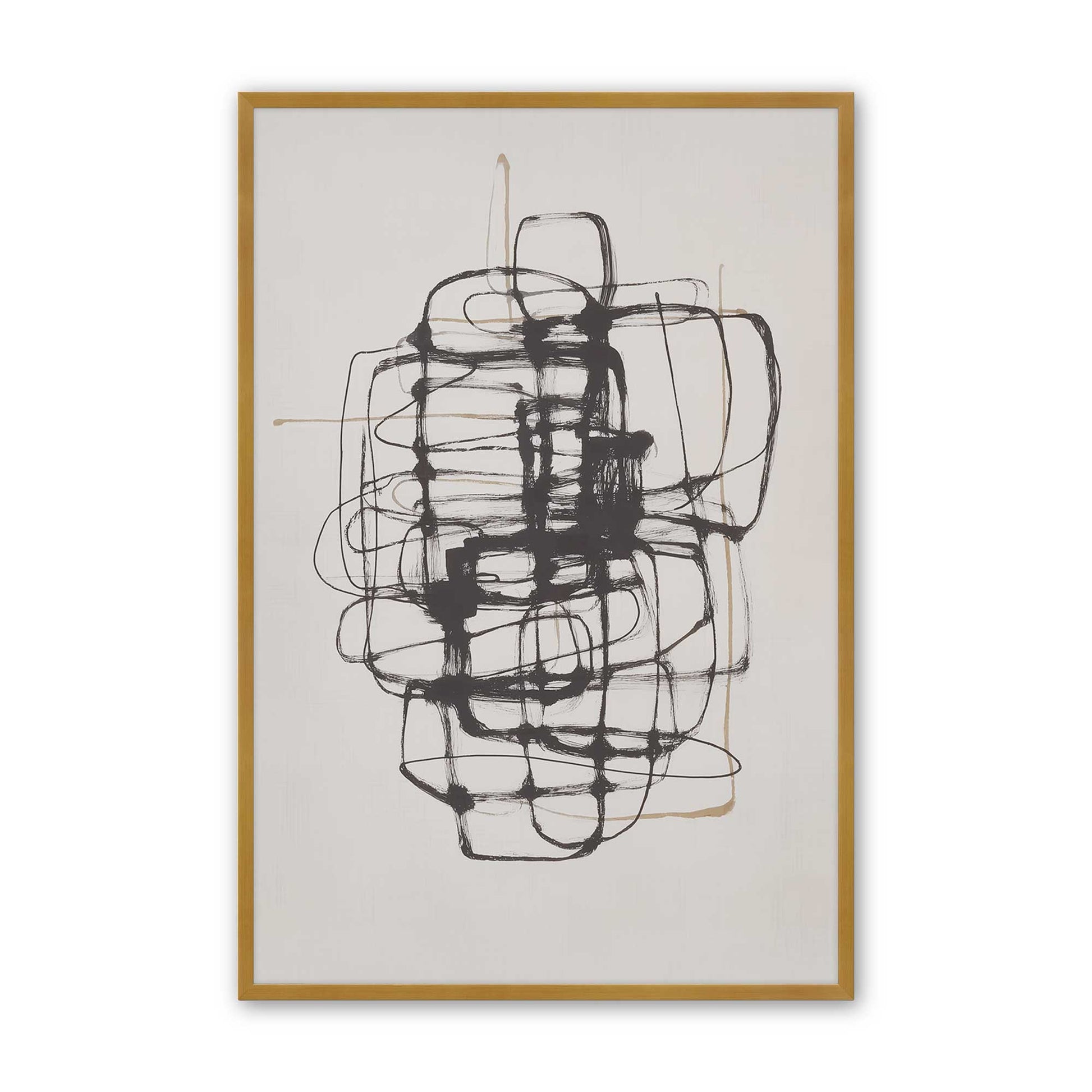 [Color:Polished Gold], Picture of art in a Polished Gold frame