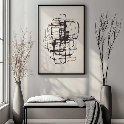 Picture of art in a room