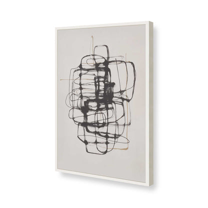 [Color:Opaque White], Picture of art in a Opaque White frame of the corner