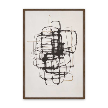 [Color:Walnut], Picture of art in a Walnut frame