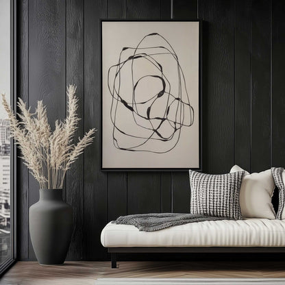 Picture of art in a room