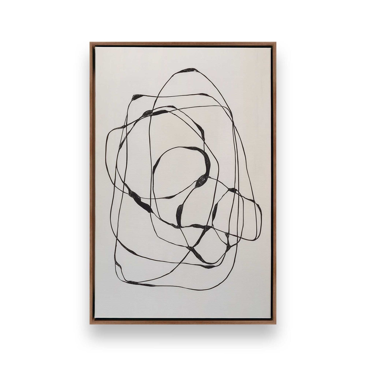 [Color:Walnut], Picture of art in a Walnut frame