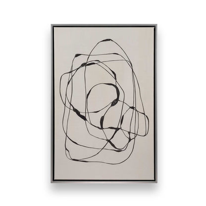 [Color:Polished Chrome], Picture of art in a Polished Chrome frame