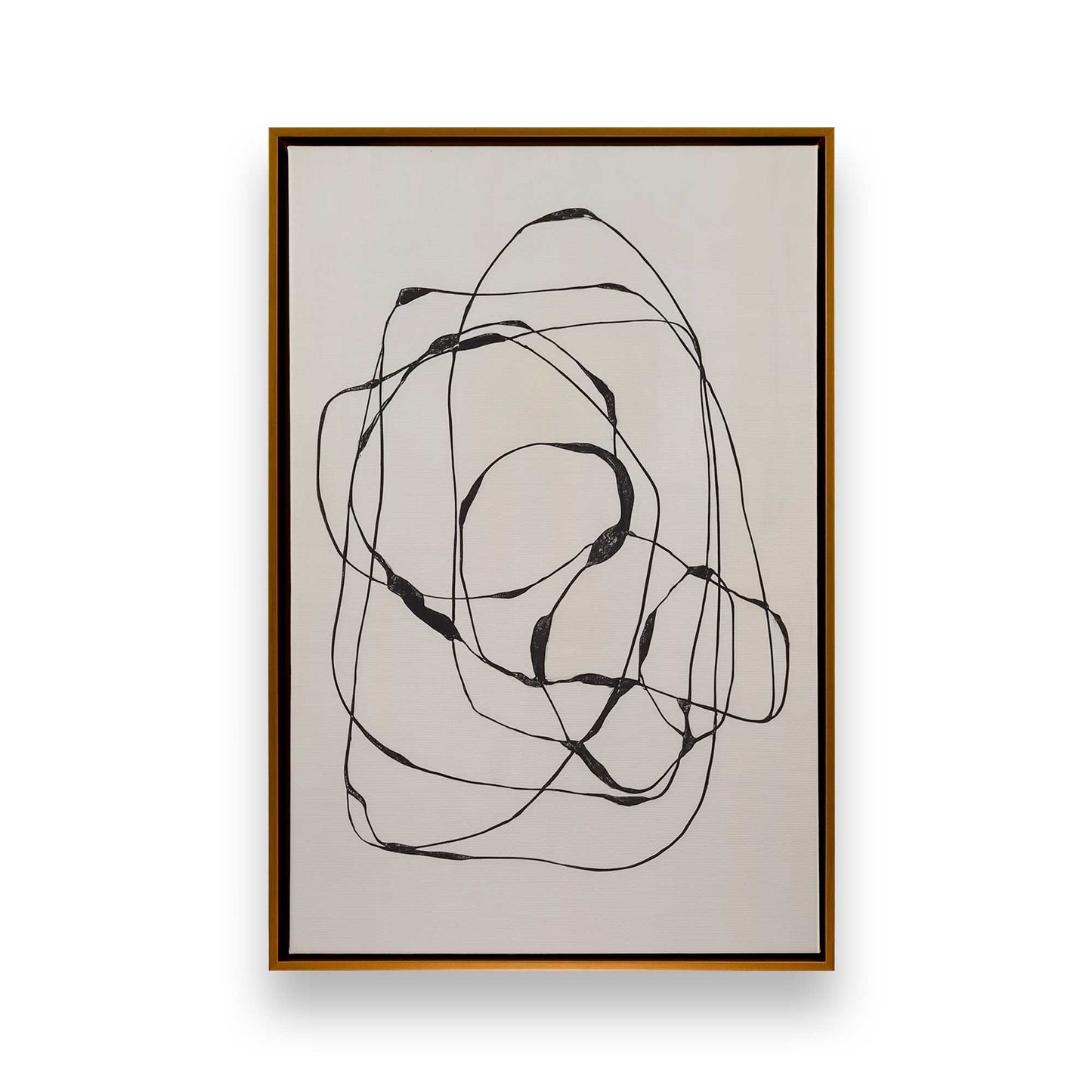 [Color:Polished Gold], Picture of art in a Polished Gold frame