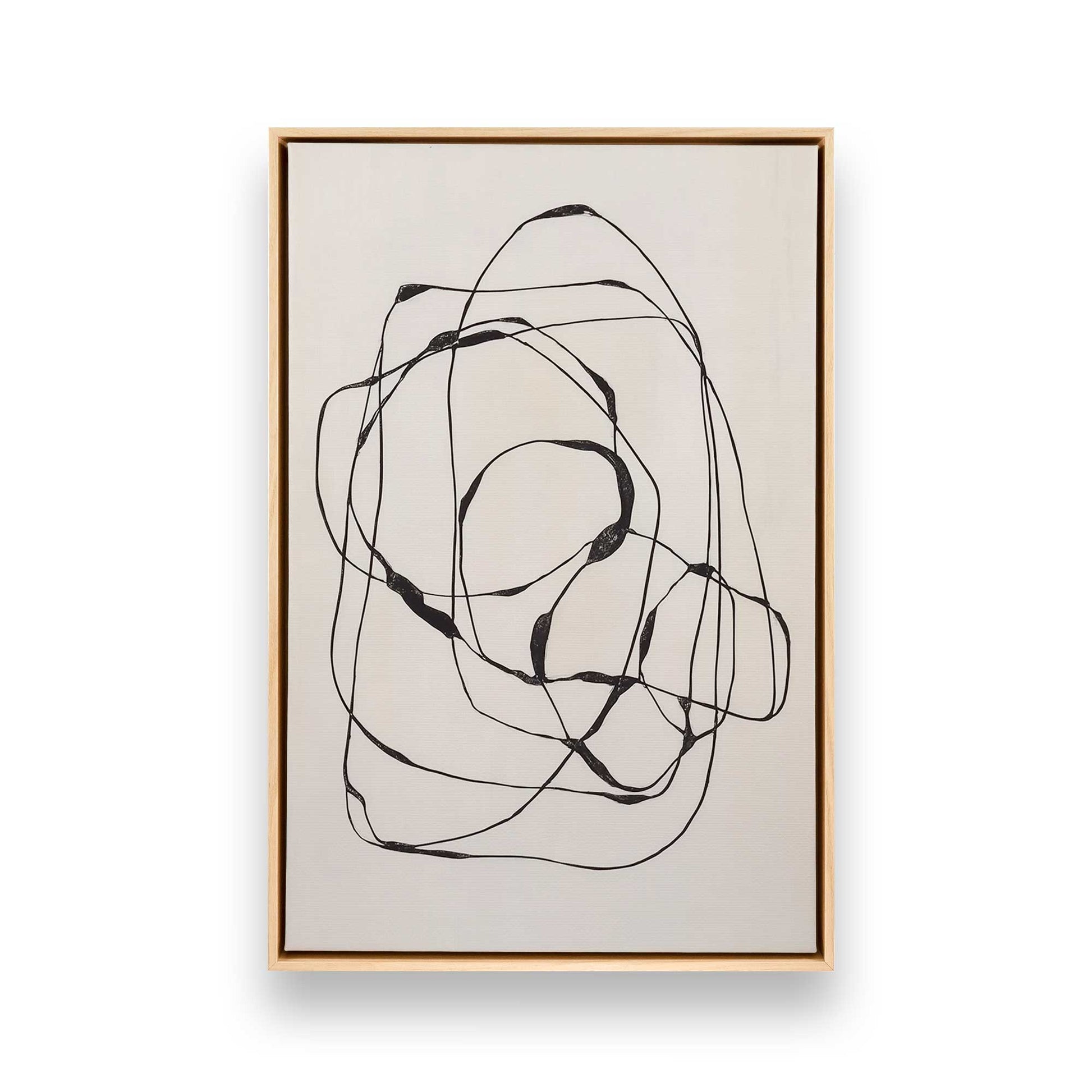 [Color:American Maple], Picture of art in a American Maple frame