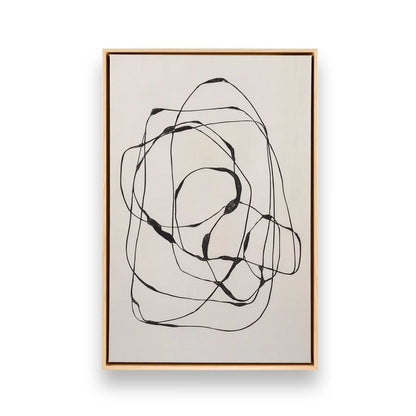 [Color:American Maple], Picture of art in a American Maple frame