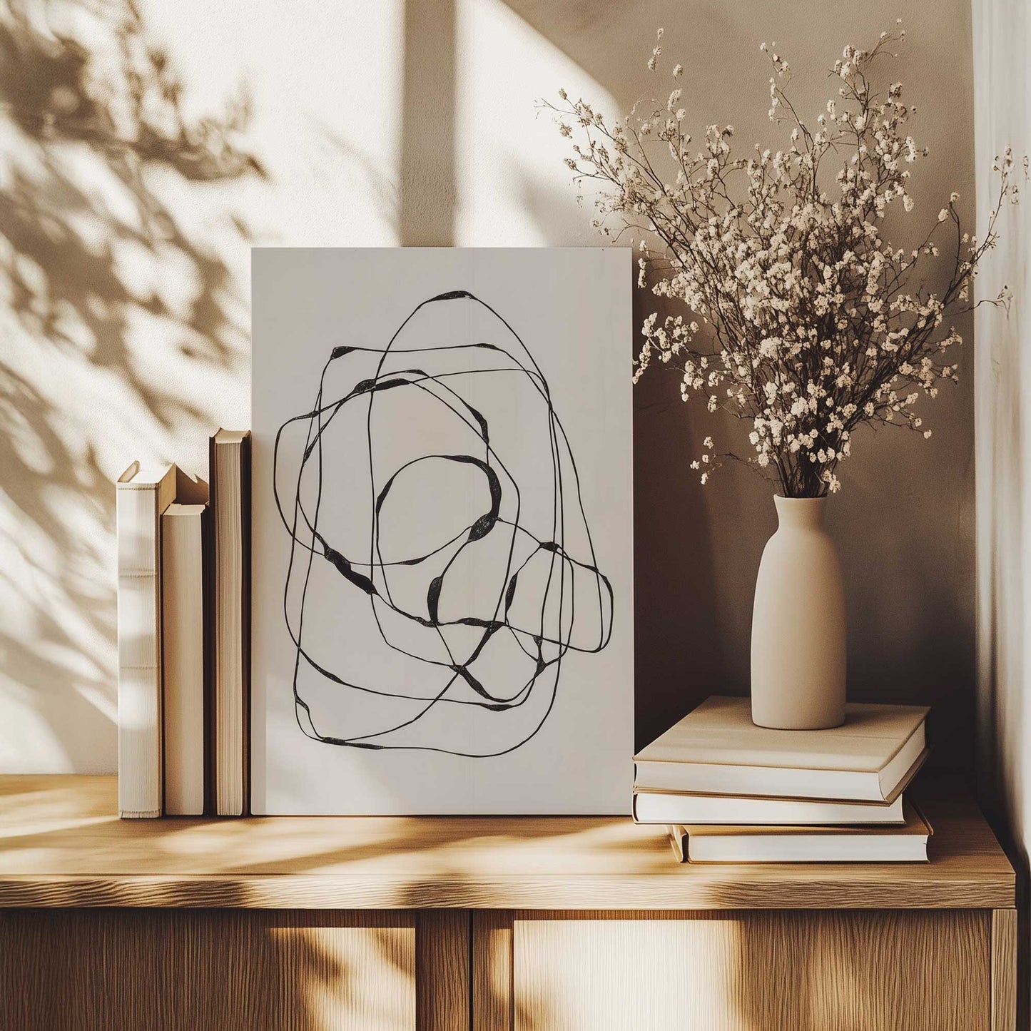 Picture of art in a room