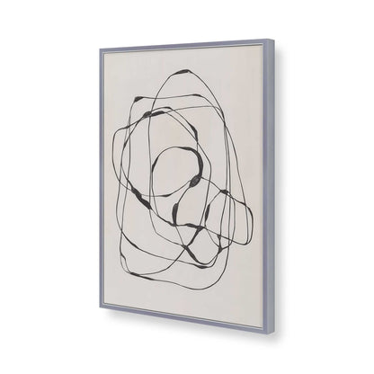 [Color:Polished Chrome], Picture of art in a Polished Chrome frame of the corner