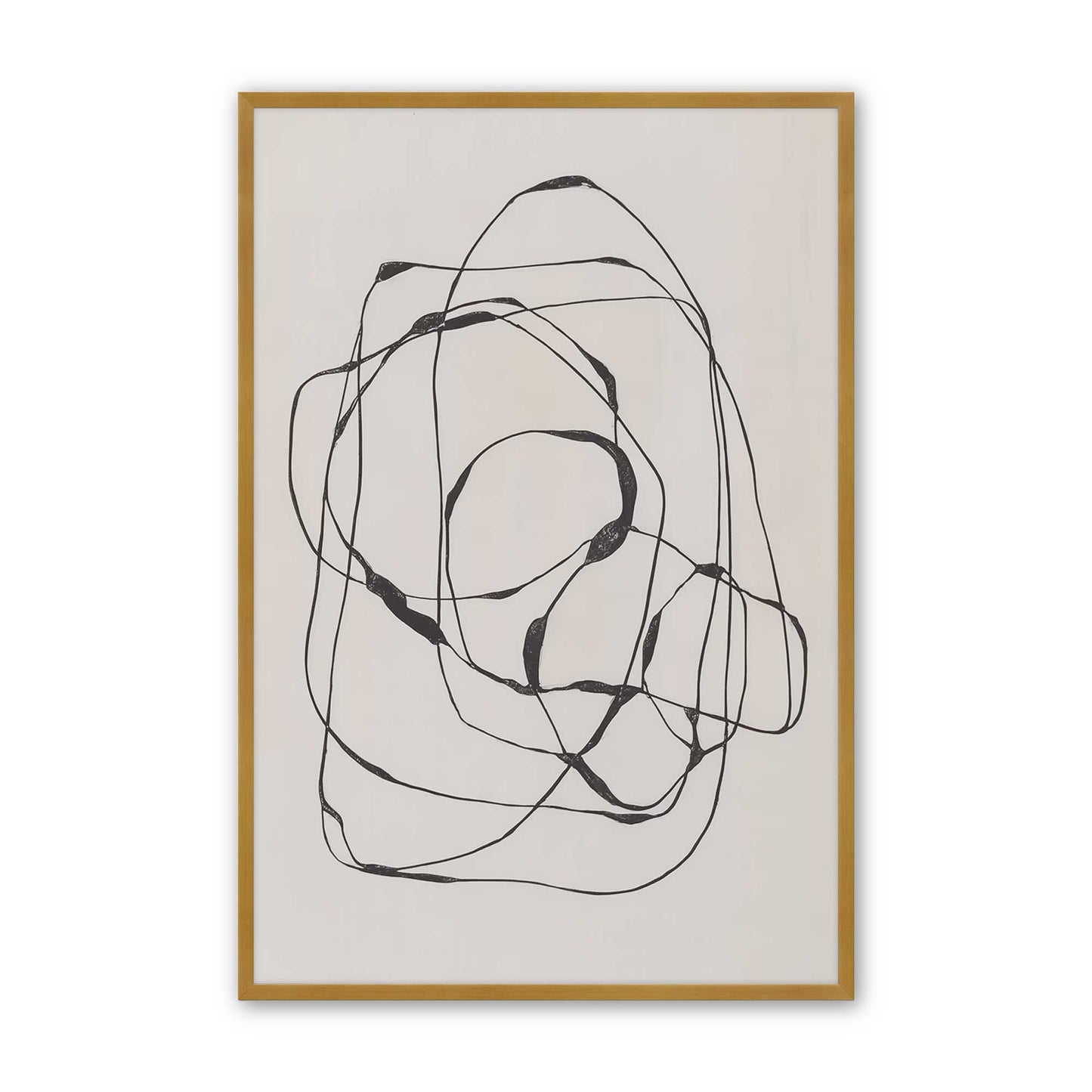 [Color:Polished Gold], Picture of art in a Polished Gold frame