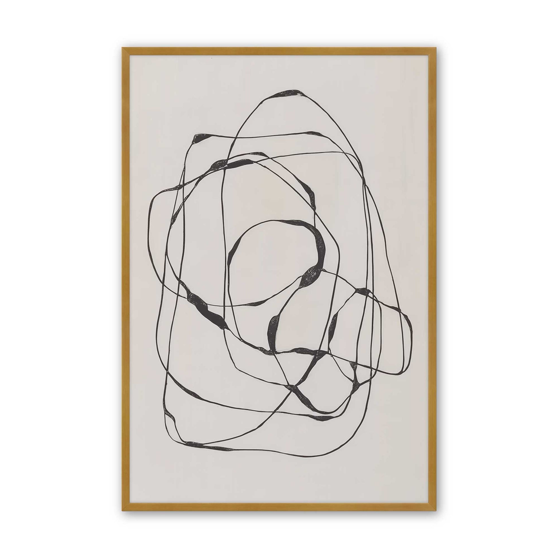 [Color:Polished Gold], Picture of art in a Polished Gold frame
