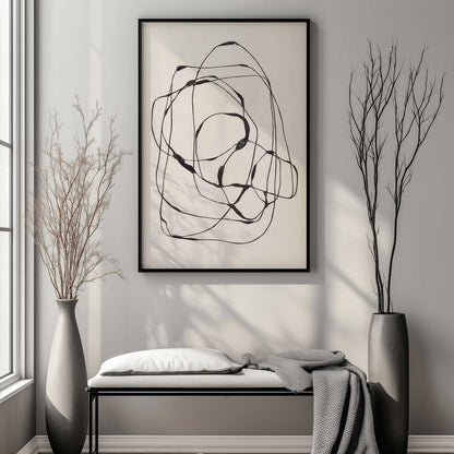Picture of art in a room