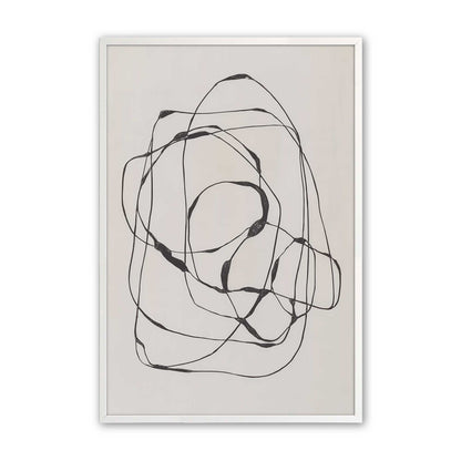 [Color:Opaque White], Picture of art in a Opaque White frame