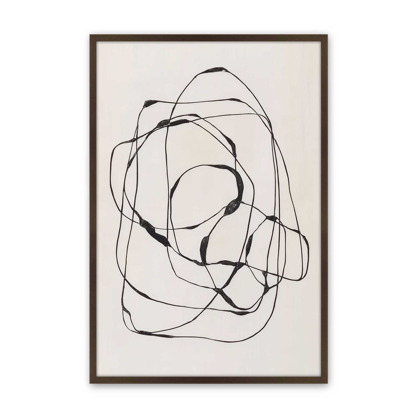 [Color:Belvinder Brown], Picture of art in a Belvinder Brown frame