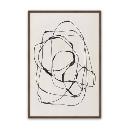 [Color:Walnut], Picture of art in a Walnut frame