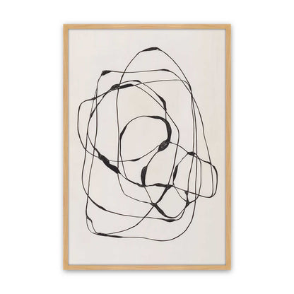 [Color:American Maple], Picture of art in a American Maple frame