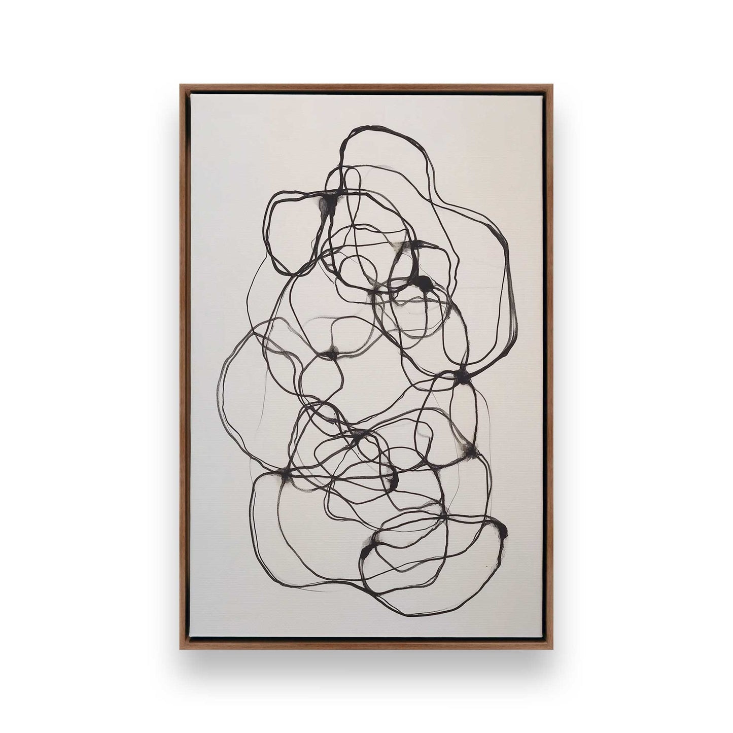 [Color:Walnut], Picture of art in a Walnut frame