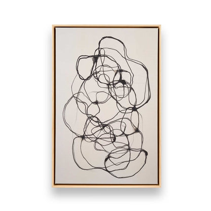 [Color:American Maple], Picture of art in an American Maple frame