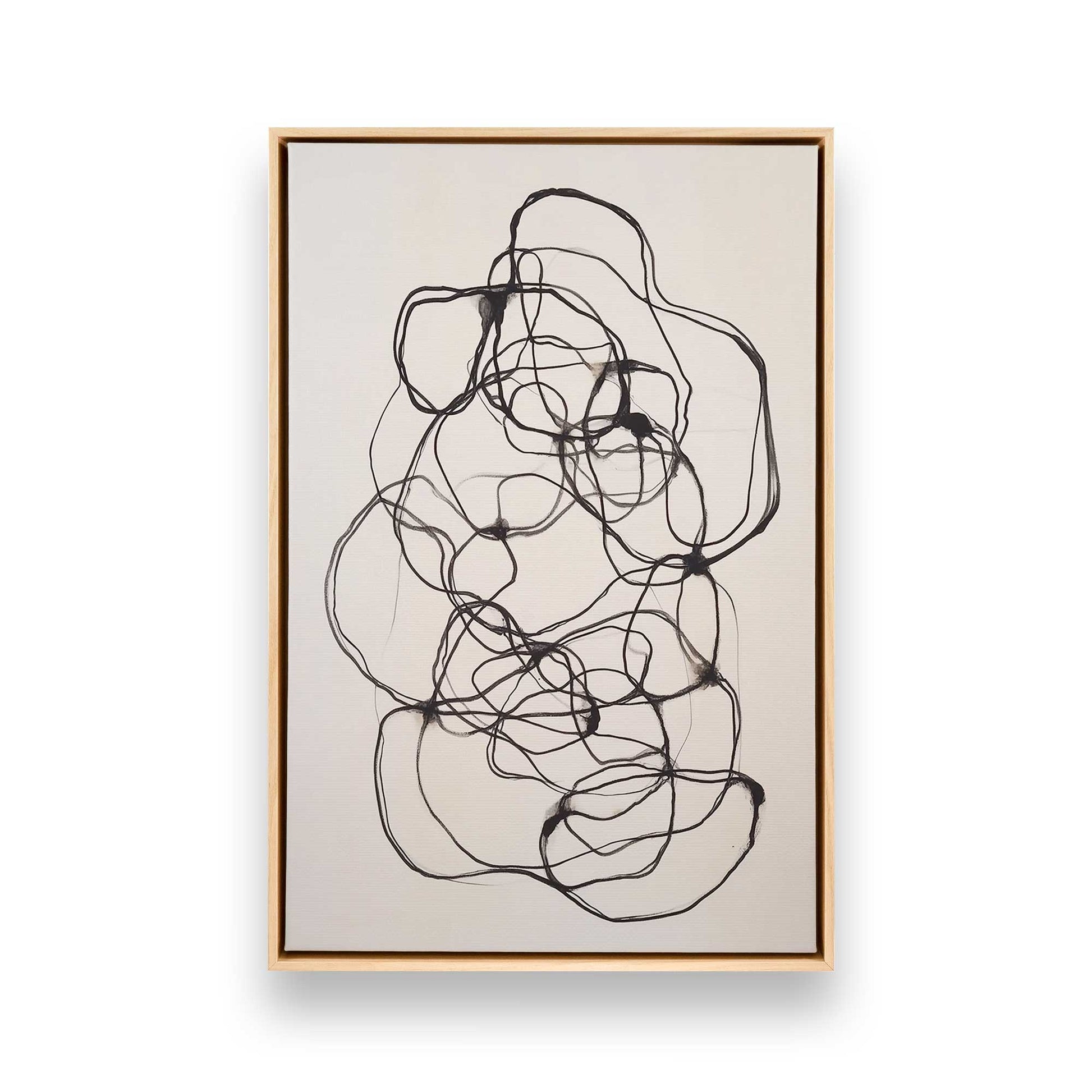 [Color:American Maple], Picture of art in a American Maple frame