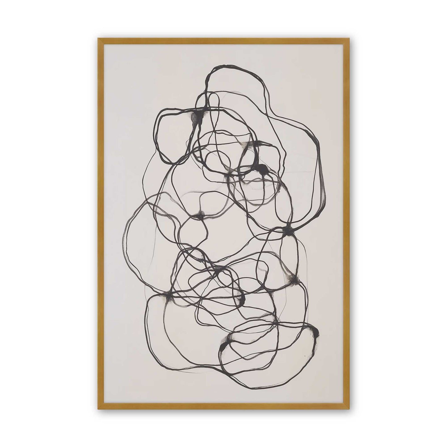 [Color:Polished Gold], Picture of art in a Polished Gold frame