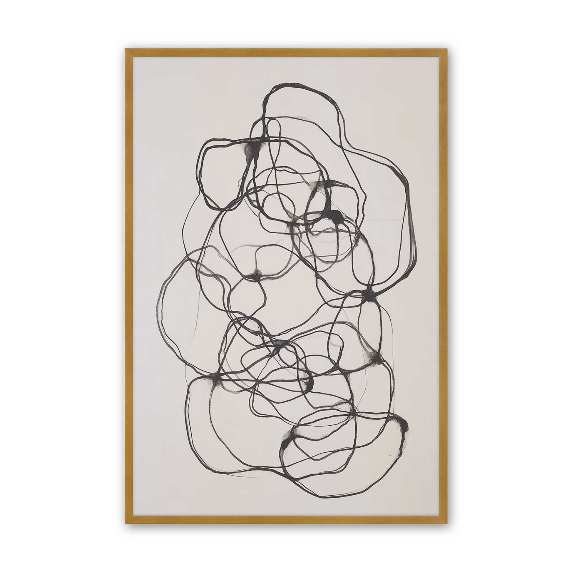 [Color:Polished Gold], Picture of art in a Polished Gold frame